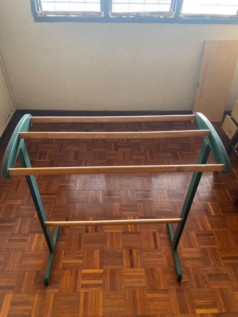 Wooden Hanger Rack, Furniture & Home Living, Home Improvement