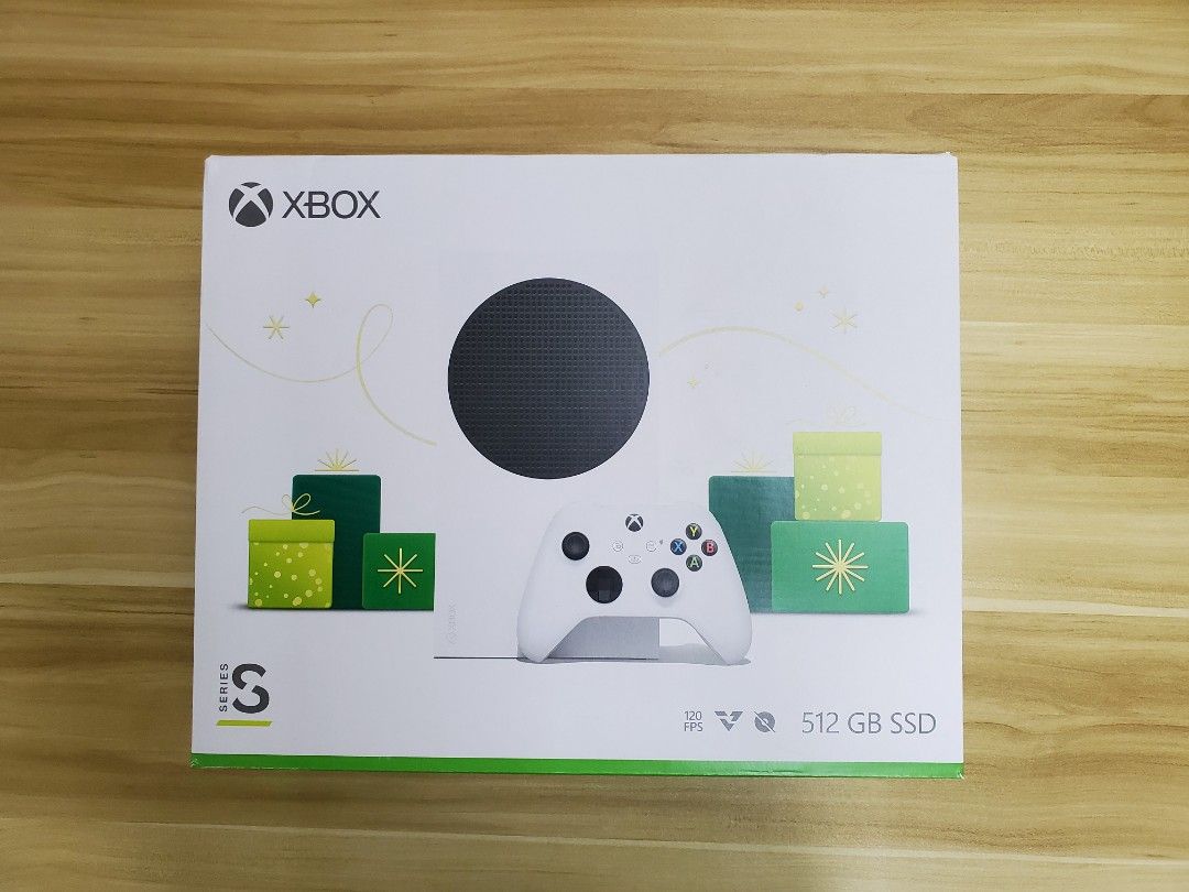 全新大特價Xbox Series S遊戲主機原廠原封原包裝盒未開封未使用（壹年