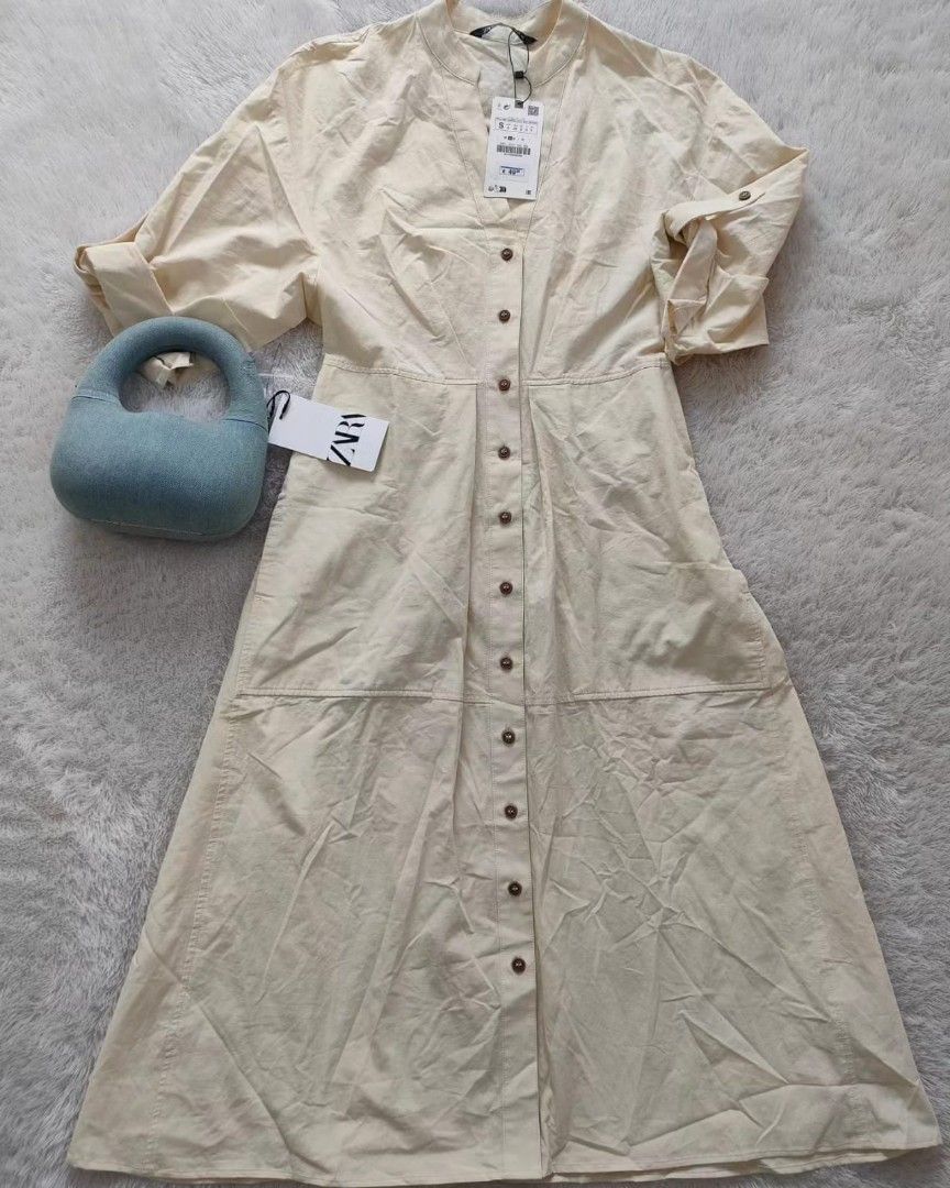 sachin and babi light blue dress Casual Wedding Dress for Older Bride main image 1
