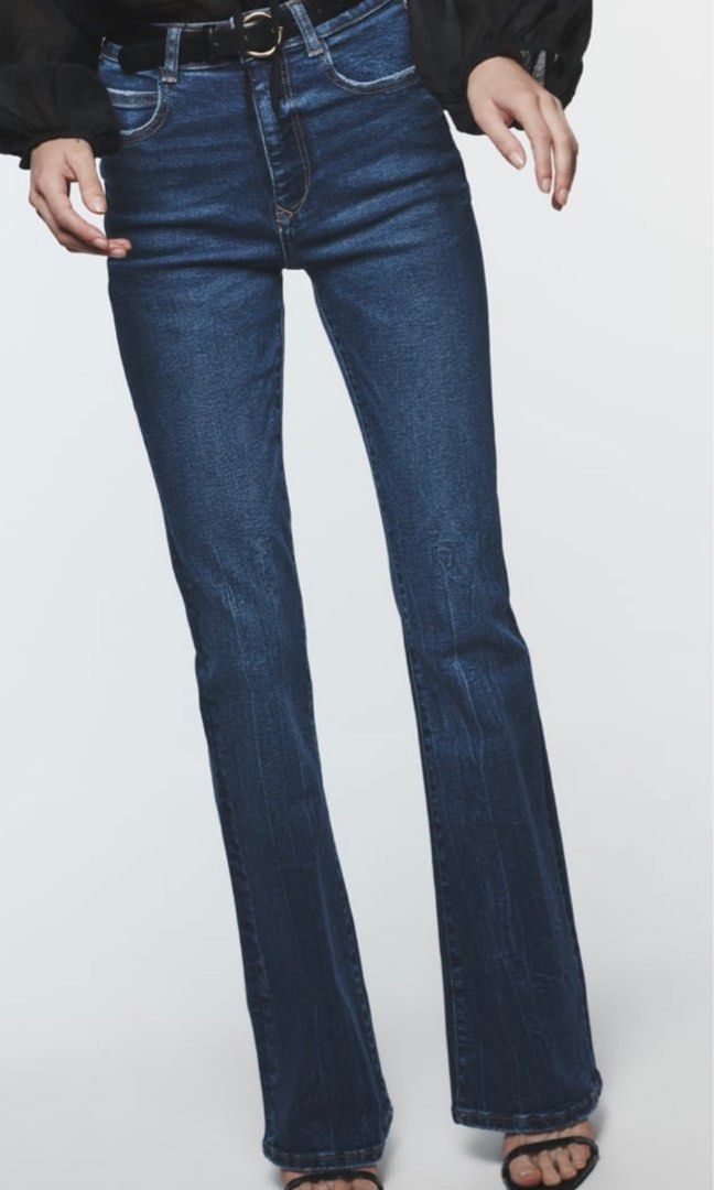 Jeans best sale zara flare