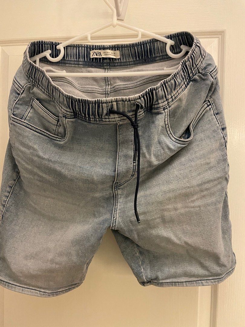 Zara soft denim shorts outlet