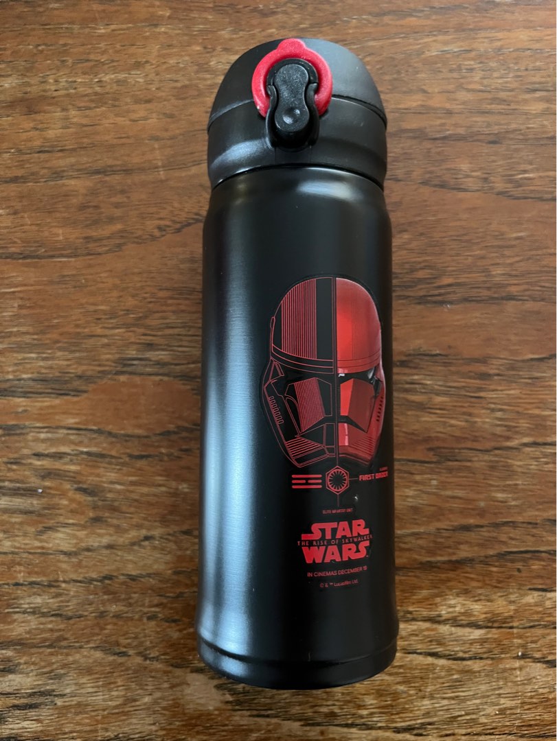 100 original STAR WARS steel thermos water bottle BRAND NEW