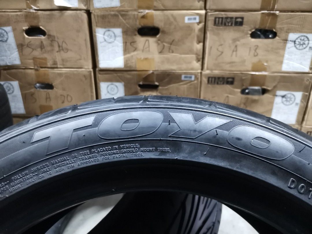 195/50/16 195/50R16 TOYO PROXES T1R USED TYRE TAYAR SEKEN, Auto
