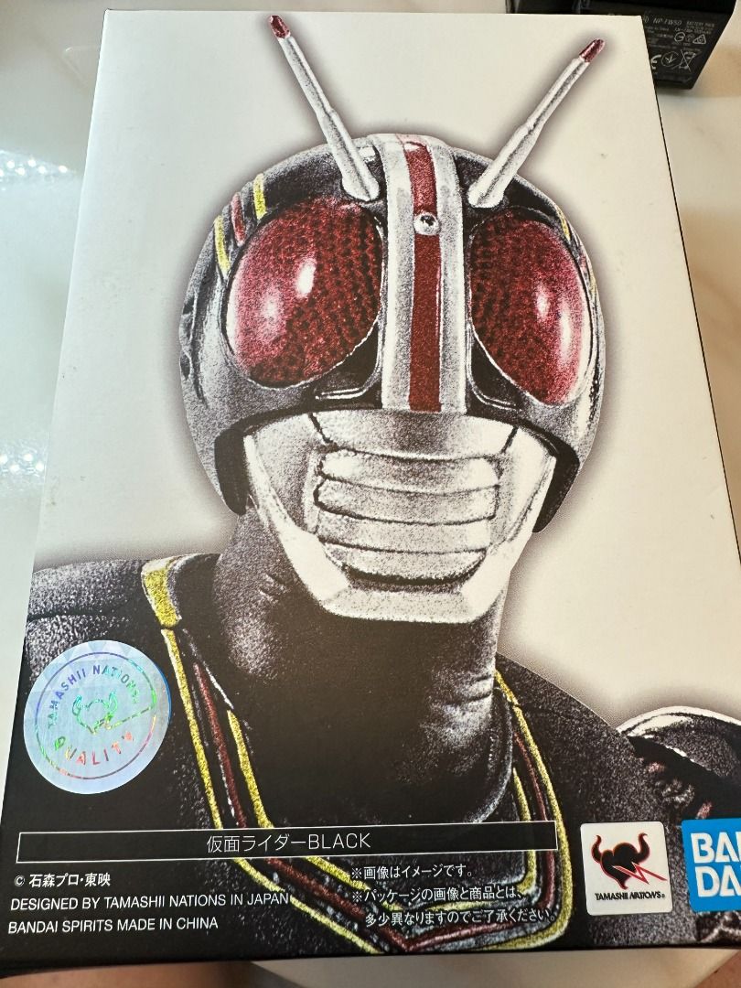 9 成新Shf 真骨彫Black Masked Rider Black, 興趣及遊戲, 玩具& 遊戲類