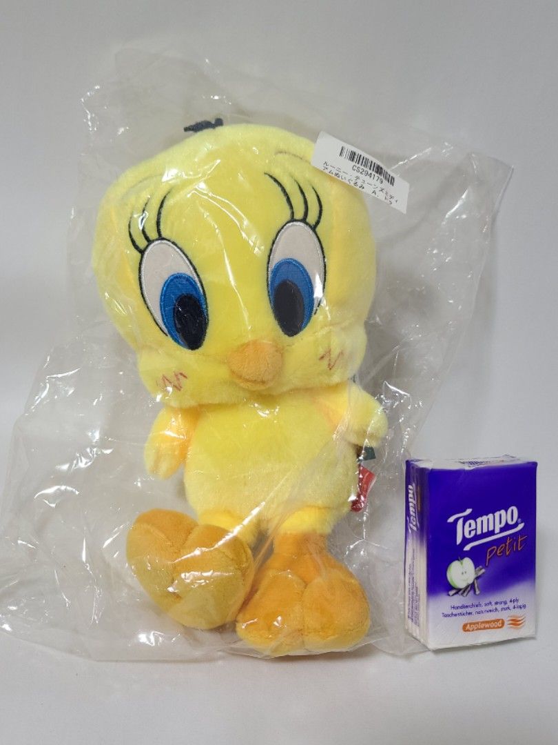 《全新》翠兒 翠迪鳥 Tweety Bird 公仔 Looney Tunes 華納兄弟 Warner Bros, 興趣及遊戲, 玩具 & 遊戲 ...