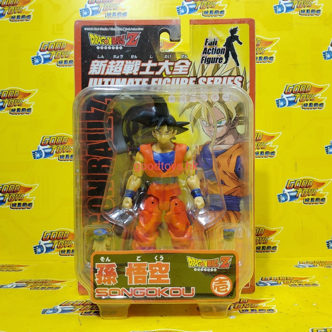 中古已開封 BANDAI DRAGONBALL Z DBZ ULTIMATE FIGURE SERIES VOL.1 SON GOKOU 龍珠 ...