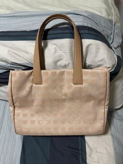#已售出#補實拍圖 Chanel 香奈兒奶茶色托特包