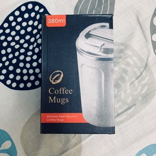 [全新] coffee mugs 380ml 不鏽鋼保溫杯