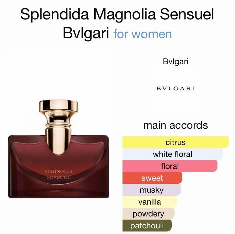 Magnolia online sensuel bvlgari
