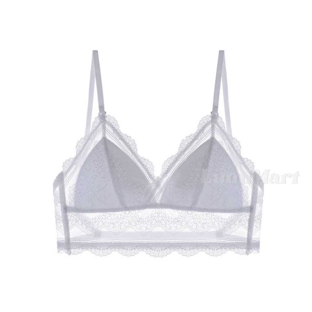 SG Ready Stock」 Sexy Bra Floral ｜Transparent Cup Lace Sexy Panties  ｜Low-rise Sexy Underwear ｜Lace Transparent Seamless ｜Japanese Underwear  Sexy Briefs, Women's Fashion, New Undergarments & Loungewear on Carousell
