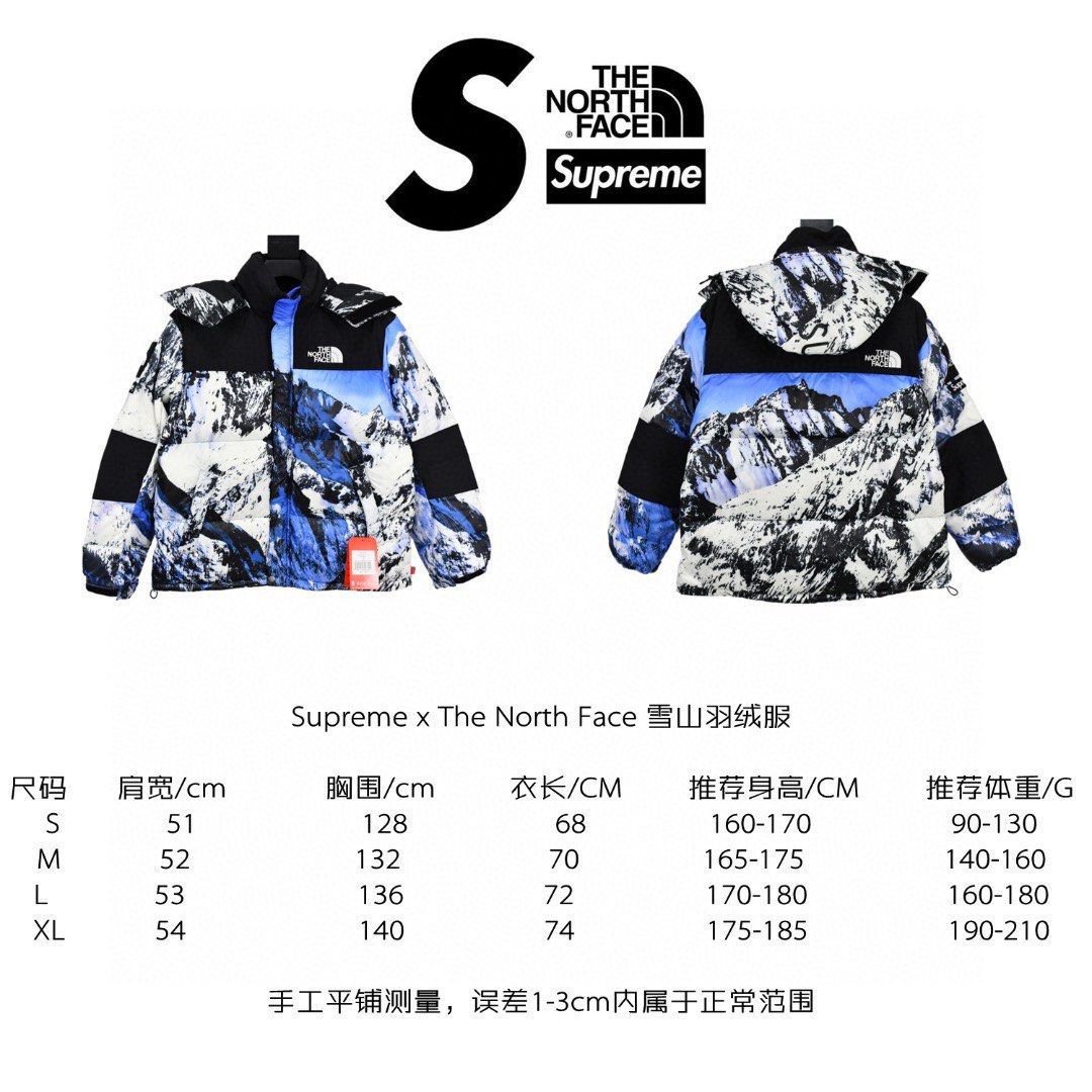 👔實拍Supreme x THE NORTH FACE 北面17FW Mountain Baltoro Jacket