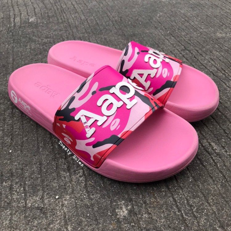 Pink camo best sale slides
