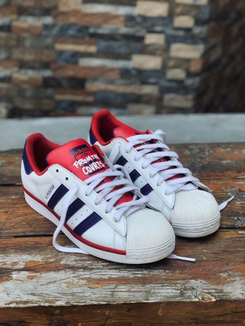 Adidas superstar from the hot sale courts