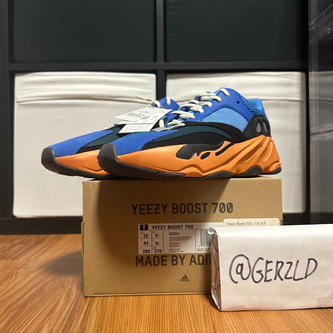 adidas Yeezy Boost 700 Bright Blue Men s Fashion Footwear