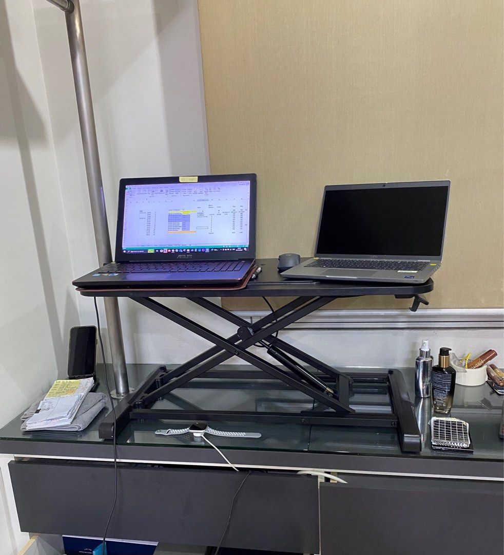 Adjustable add on table, Furniture & Home Living, Furniture, Tables ...