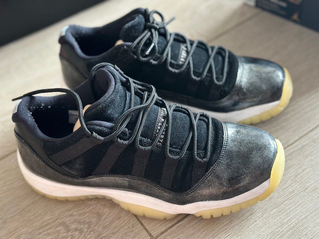 Jordan 11 black low outlet