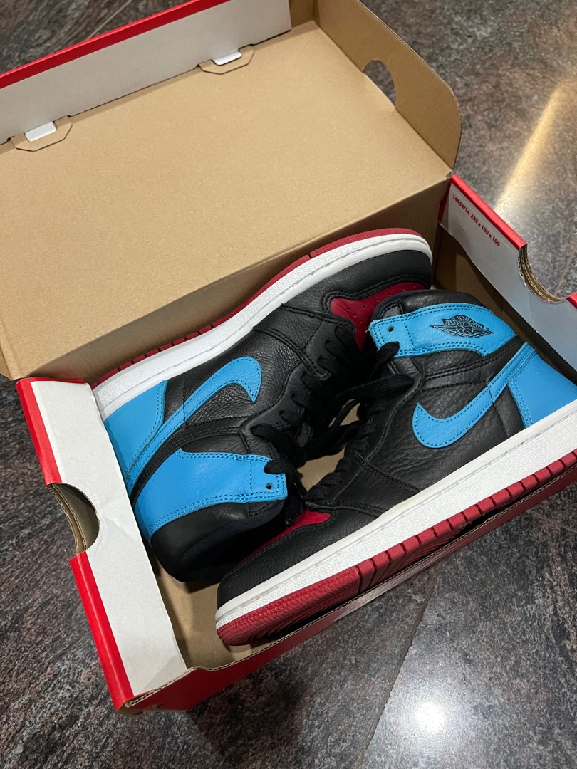 jordan 1 unc to chicago box