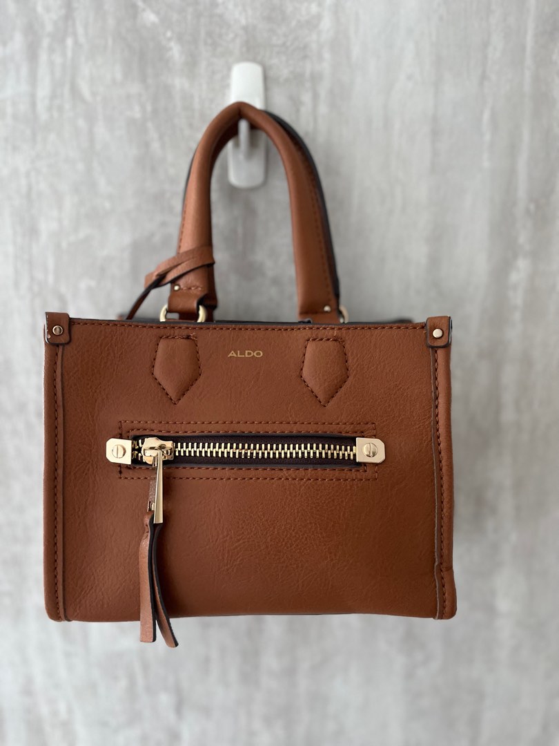ALDO leather mini satchel crossbody bag