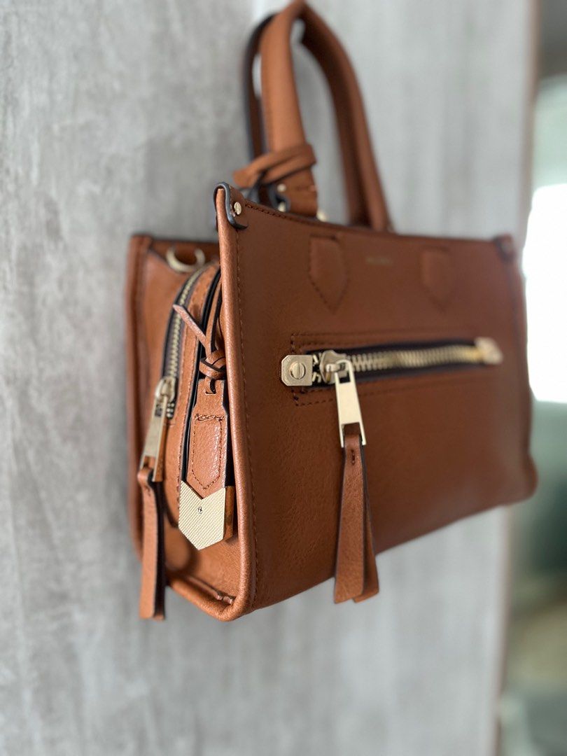 ALDO leather mini satchel crossbody bag