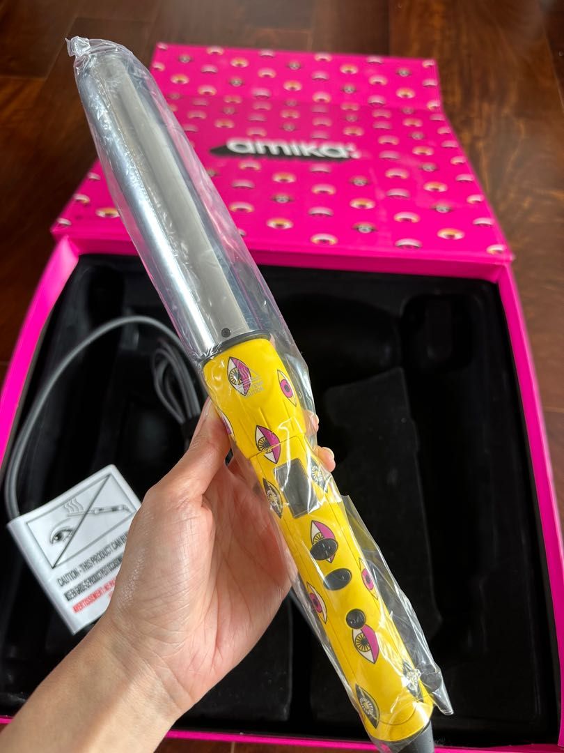 Amika Digital Titanium Clip-free Curler, 美容＆個人護理, 健康及美容- 頭髮護理- Carousell