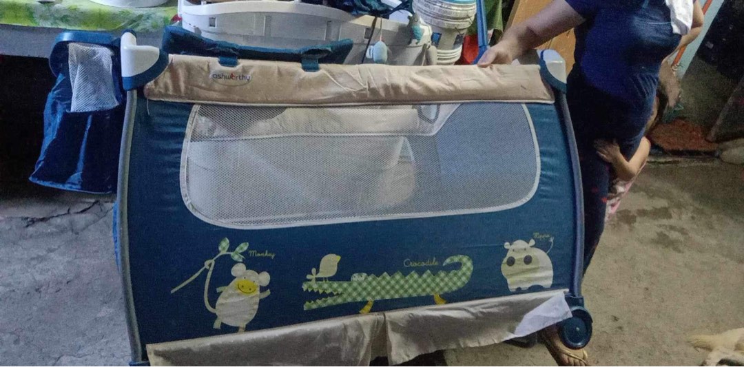 Ashworthy Crib Babies Kids Baby Nursery Kids Furniture Cots Cribs on Carousell