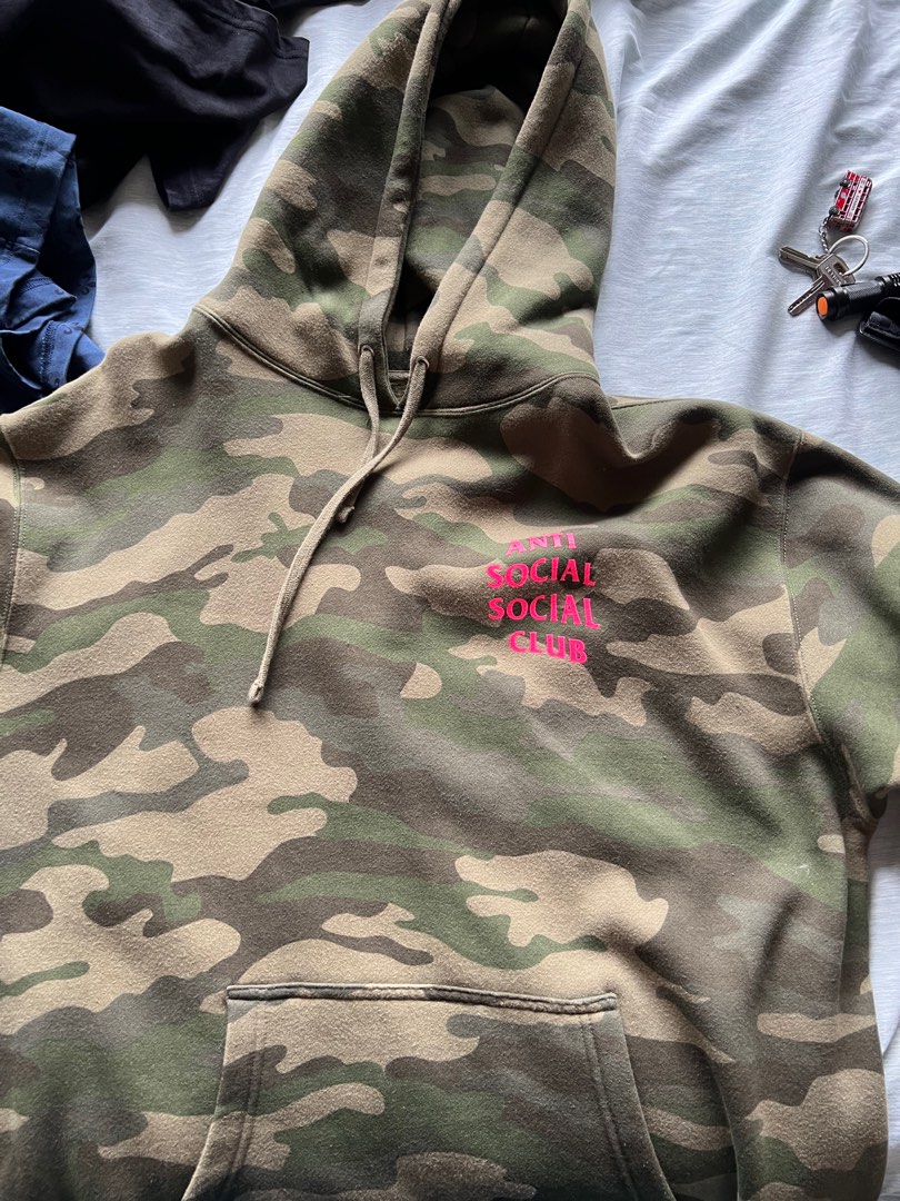 Assc break me camo sale hoodie