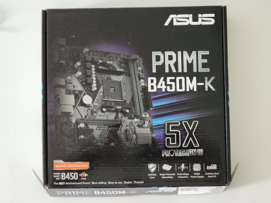 Asus Prime B450M-K II, Computers & Tech, Desktops on Carousell