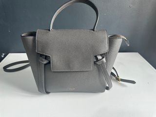Celine Pico Belt Bag Grey, 名牌, 手袋及銀包- Carousell