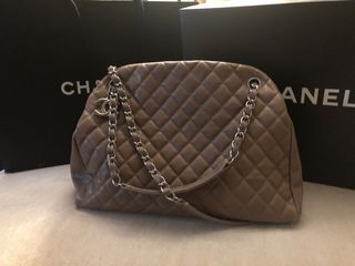 Chanel Bowling Mademoiselle Large Aged Calf Gold