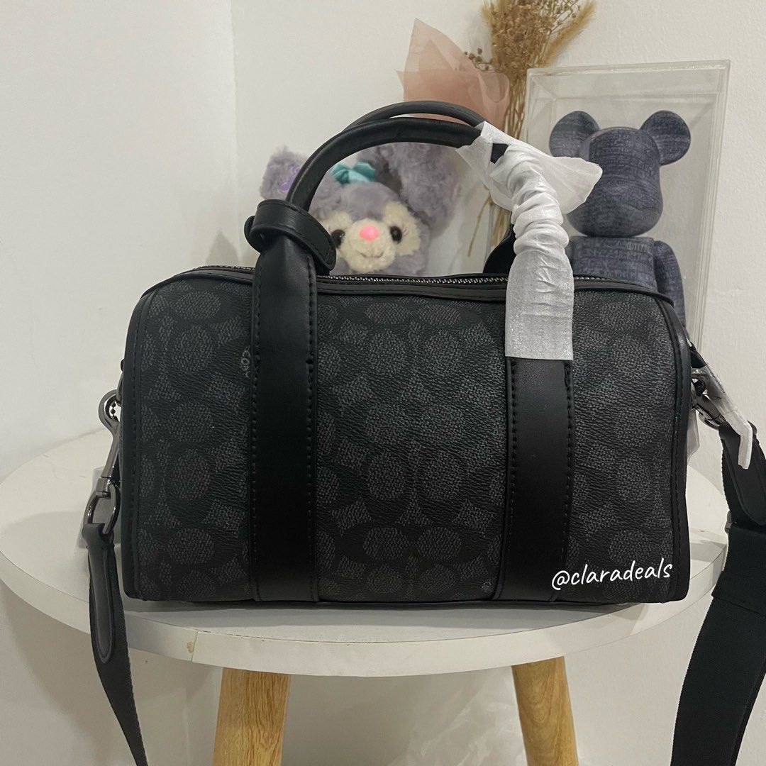 Mens coach duffle best sale bag