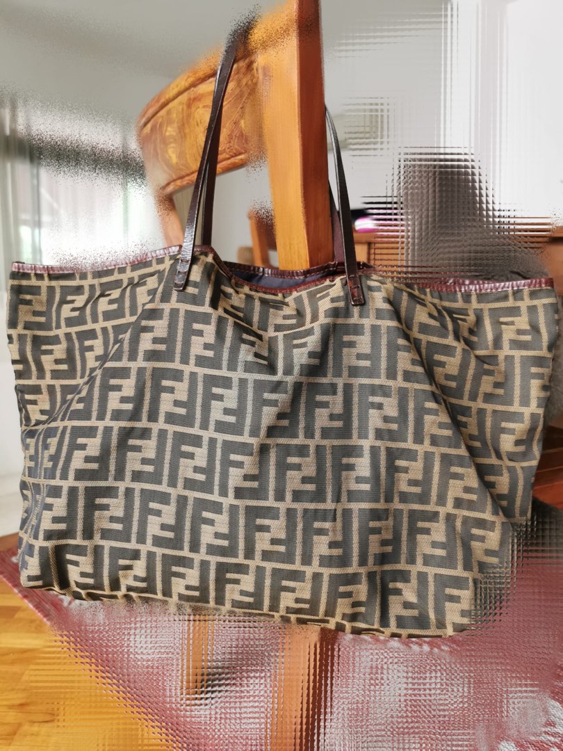 Fendi hot sale tote zucca
