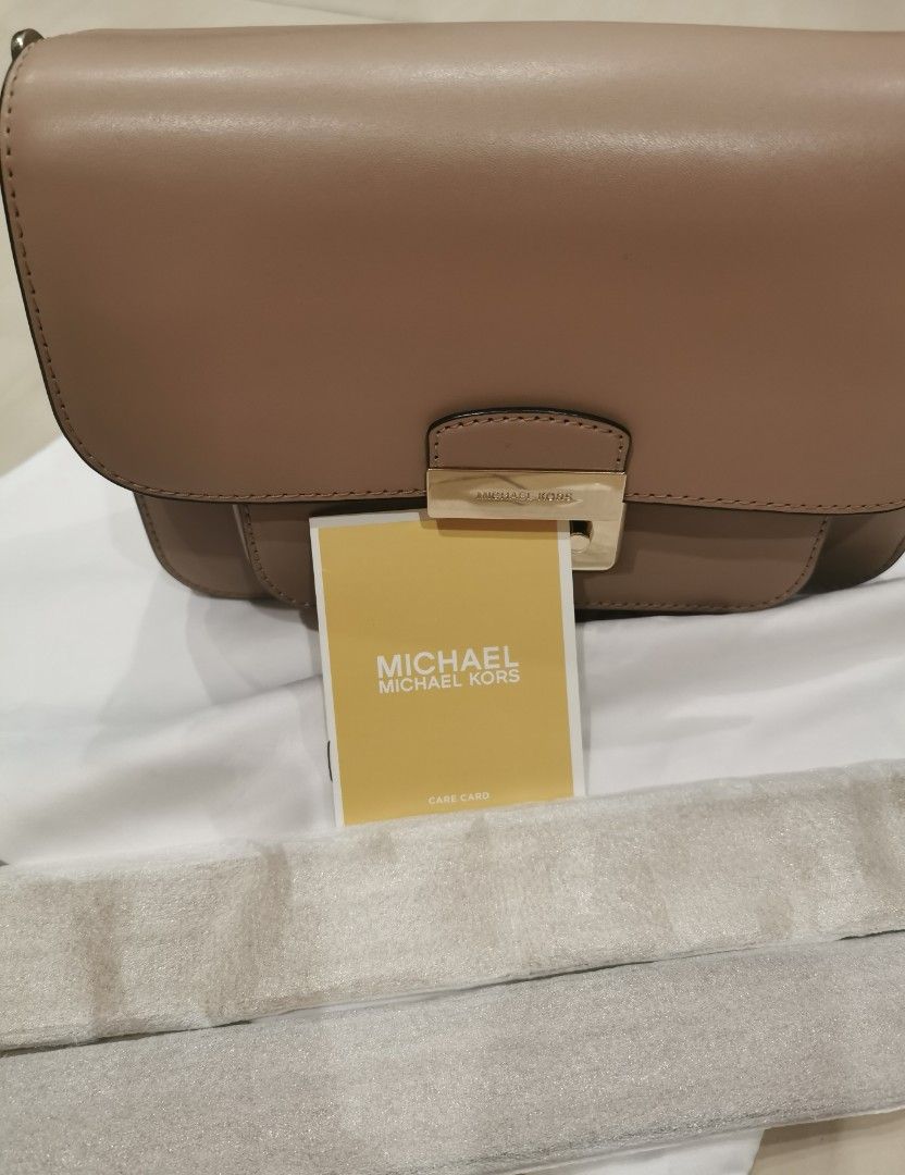 Authentic Genuine Micheal Kors Sloan Satchel cross body shoulder