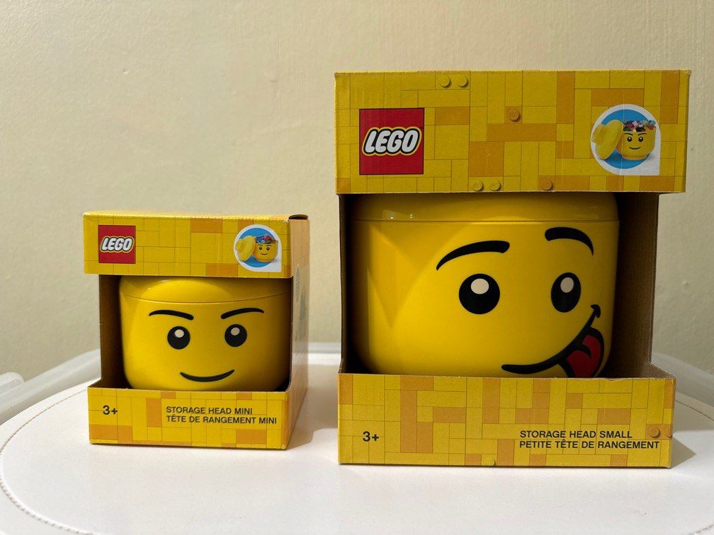 AUTHENTIC Lego Head Storage, Hobbies & Toys, Toys & Games on Carousell