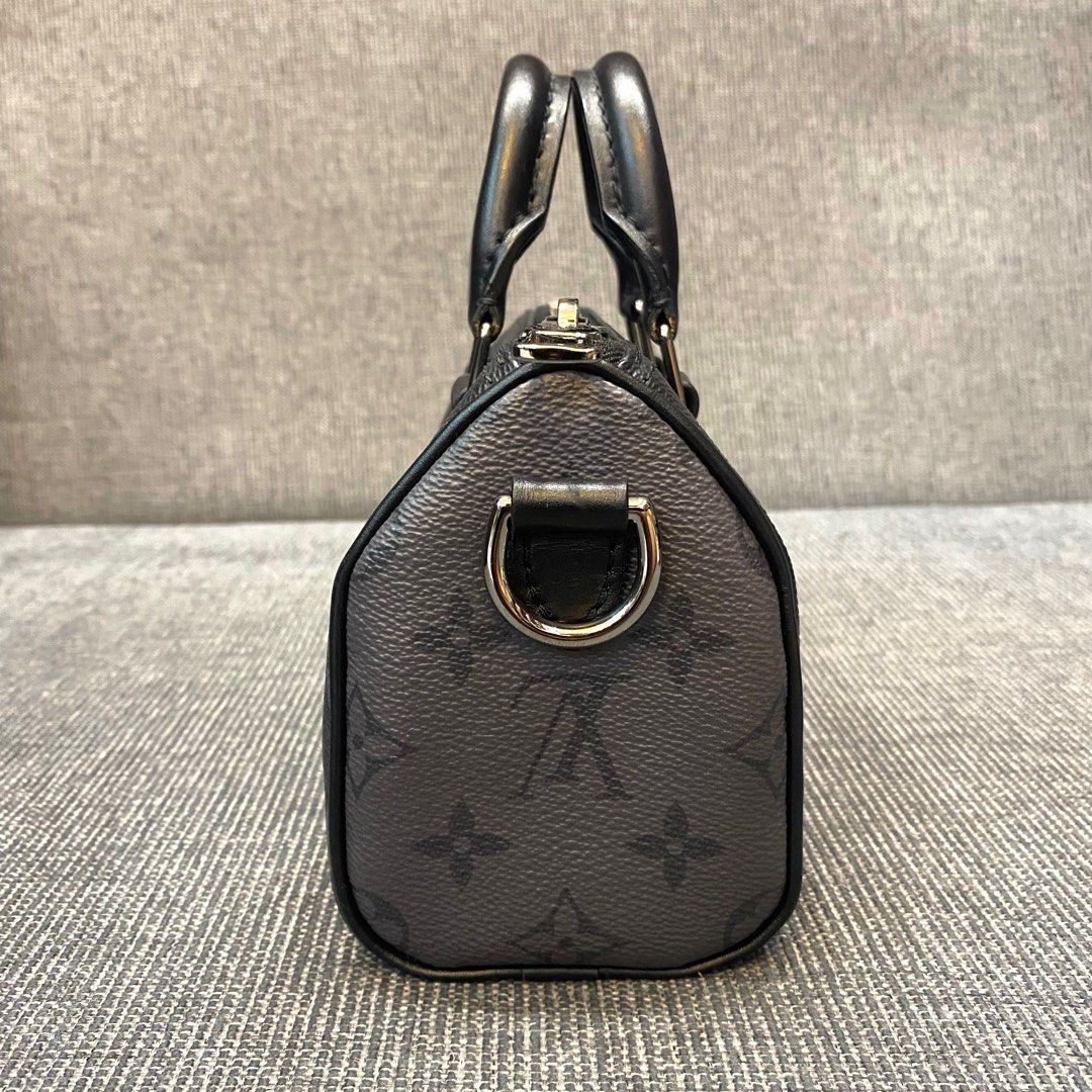 LOUIS VUITTON Reverse Monogram Eclipse Keepall XS Black 1270571