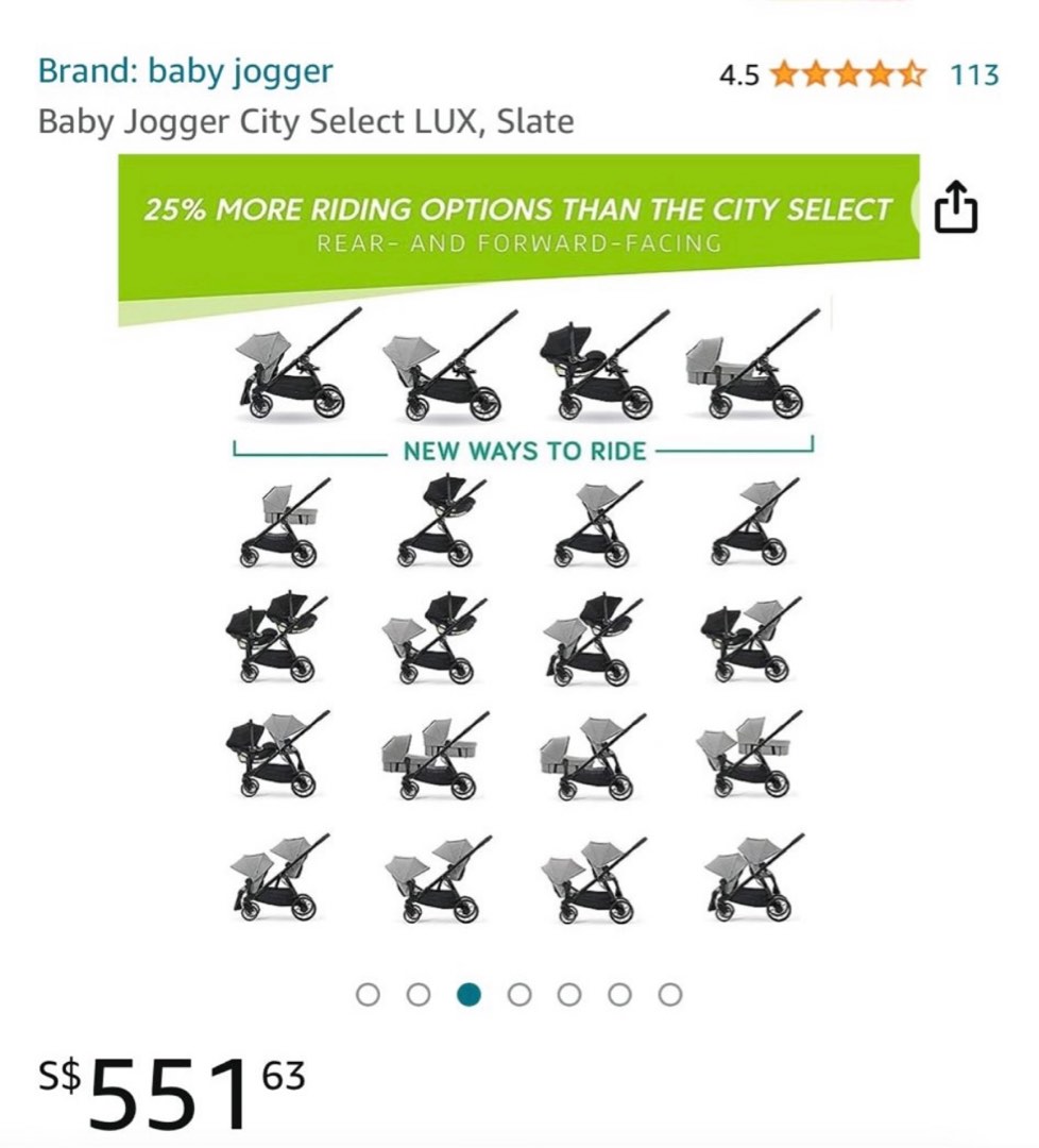 City jogger city select deals lux