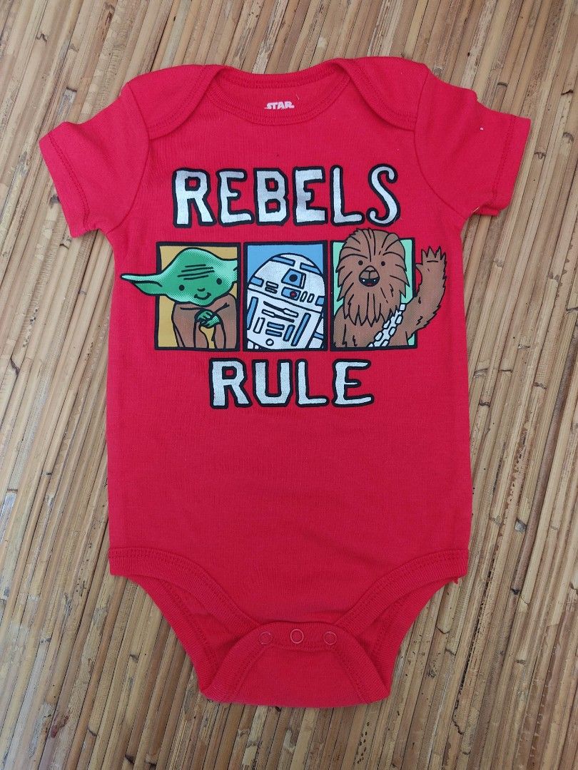 Baby girl star wars romper hotsell