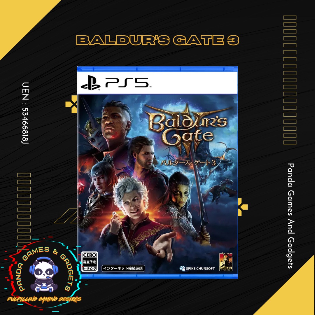 Baldur's Gate 3 (PS5) [PHYSICAL DISC], Video Gaming, Video Games,  PlayStation on Carousell