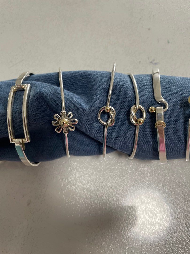 Bangle (Category: Accessories) located in Singapore. Submitted by 123.7712 (Listing ID 1261545882, Image 3). Description: Tiffany & Co Sterling Silver unisex bangle ($600-$1200).
