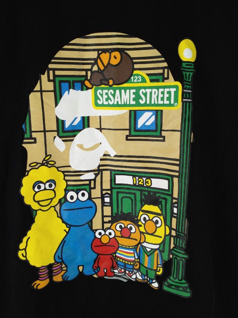 bape x sesame street Babies Kids Babies Kids Fashion on Carousell