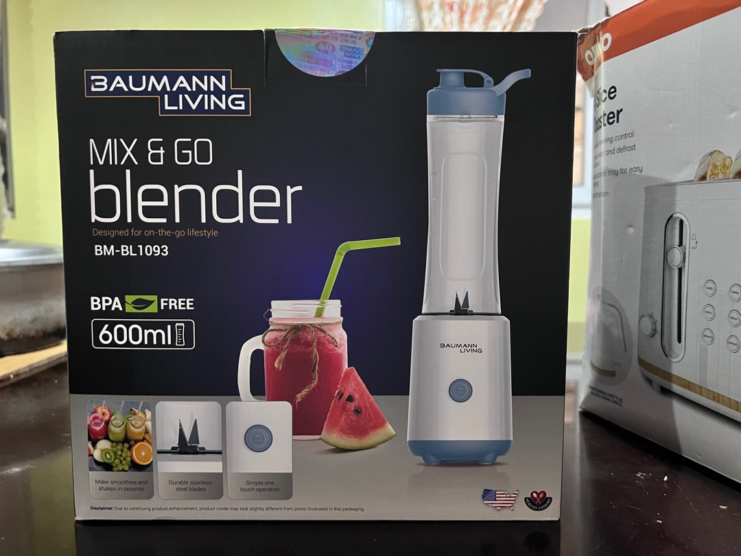 Baumann Living Mix & Go Personal Blender, TV & Home Appliances, Kitchen Appliances, Juicers