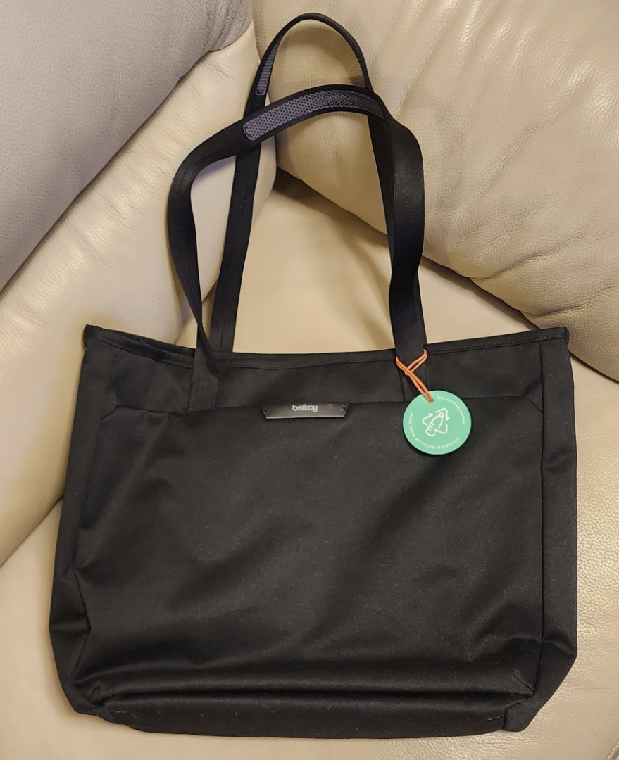 Bellroy Tokyo Tote Second Edition 15L 95% new black, 女裝, 手袋及