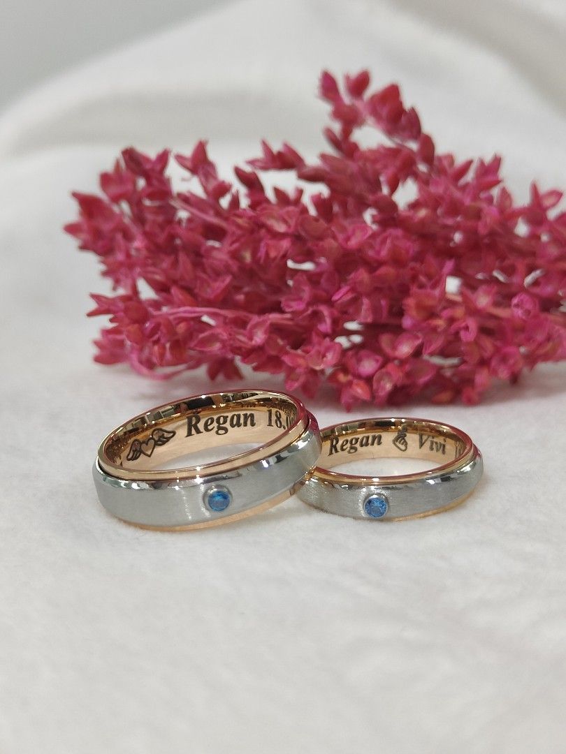 Nightmare before christmas couples rings shop