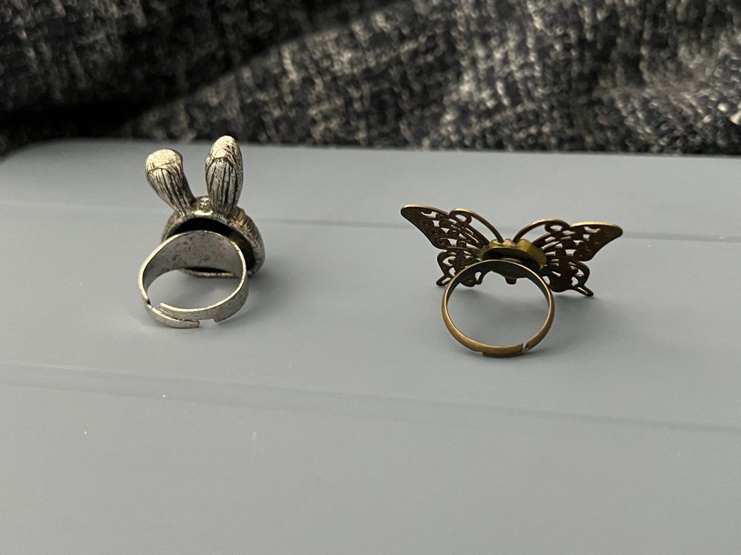 Adjustable rings silver store