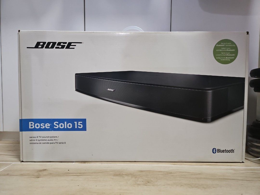 Bose Solo 15 Series II TV sound system soundbar, 音響器材