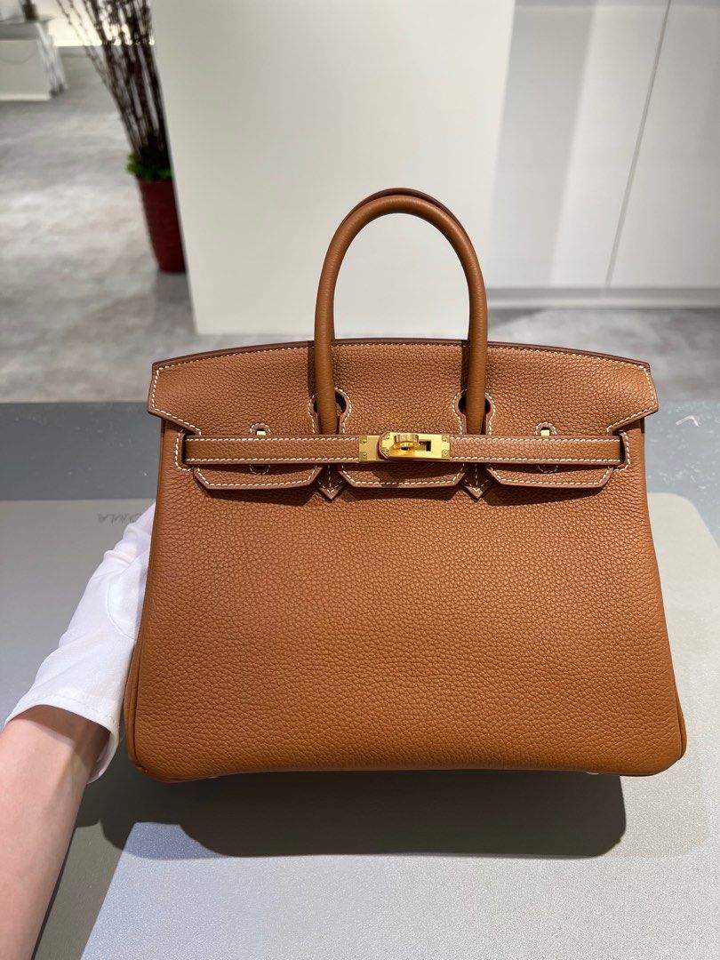 ❌SOLD❌ Brand New Hermes Birkin 25 Etain Togo GHW, Luxury, Bags & Wallets on  Carousell