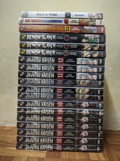 Brand New Manga (Clearance Sale!) Jujutsu Kaisen, Demon Slayer, My Hero Academia, Black or White (Yaoi)