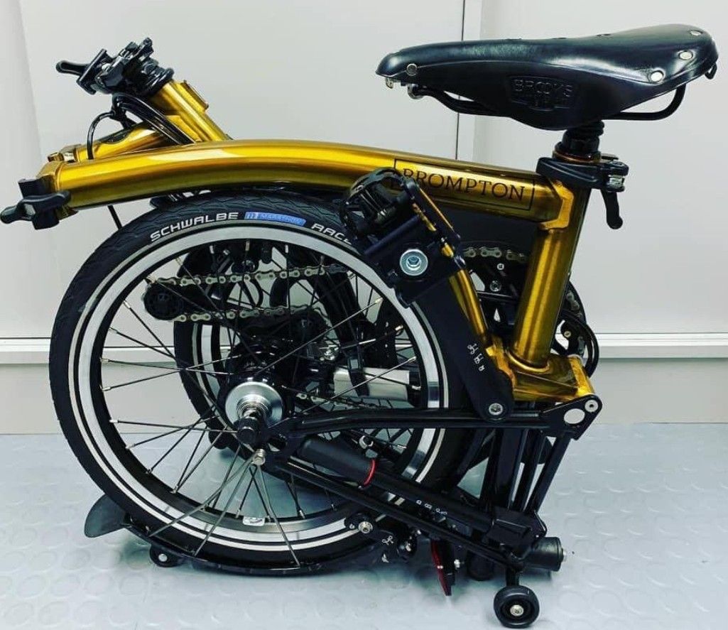 BROMPTON ASIA GOLD EDITION Sports Equipment Bicycles Parts