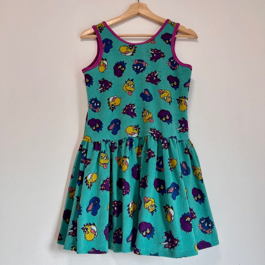 Candy Stripper Dinosaur Dress Women S Fashion Dresses And Sets Dresses On Carousell