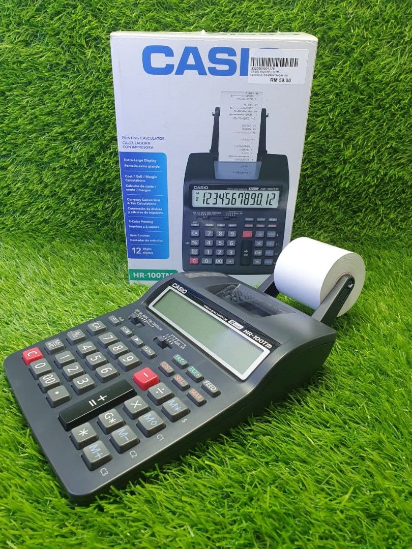 Calculadora discount casio hr100tm