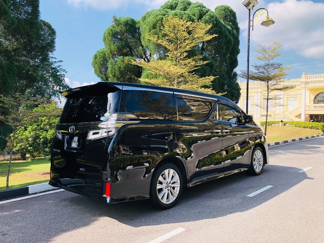 Causeway Car Rental Johor Bahru City Square Toyota Vellfire (New), Cars, Car Rental on Carousell